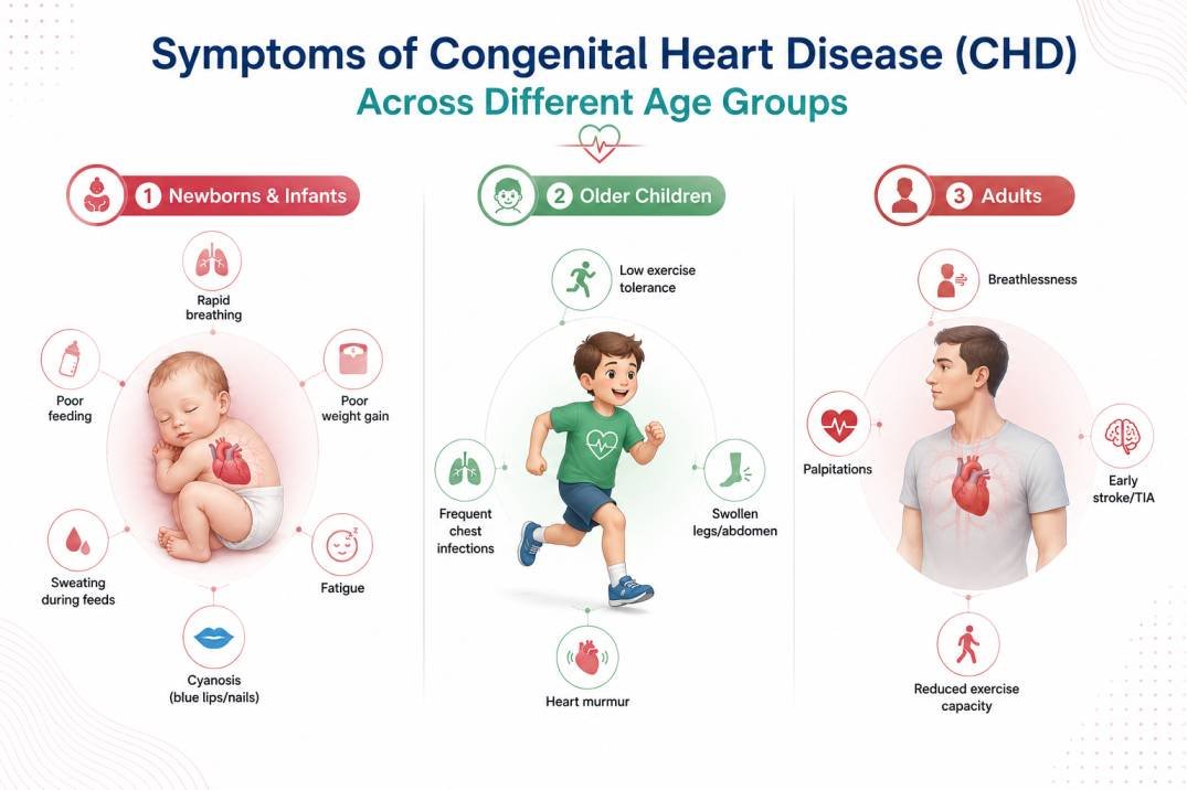 Congenital Heart Disease Symptoms