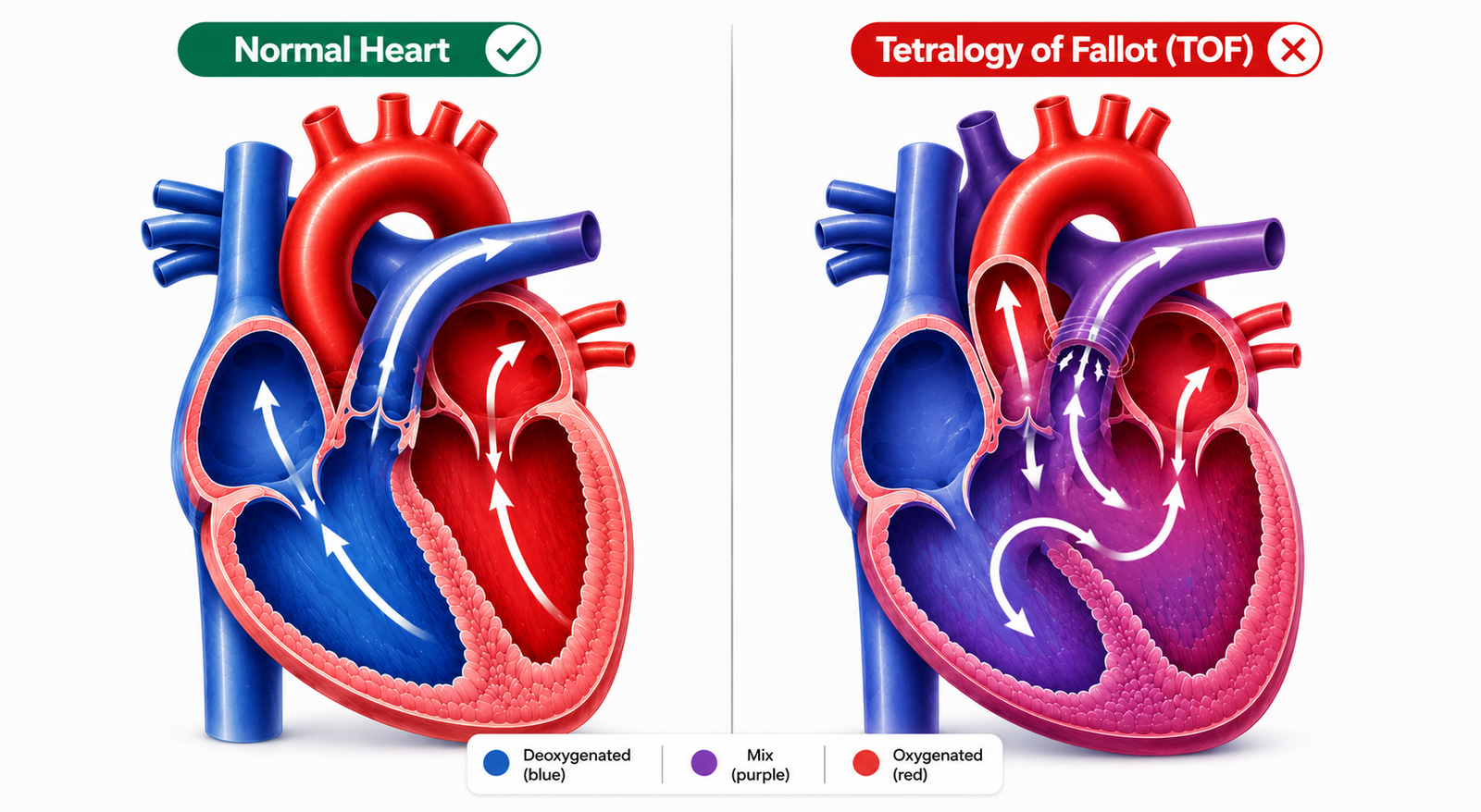 How TOF Affects Your Child's Heart?