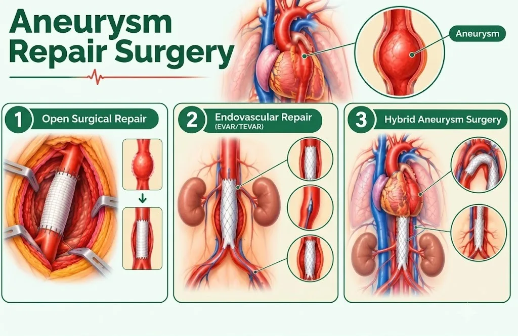 Aneurysm Repair Surgery in Delhi