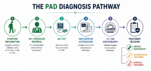 PAD diagnosis pathway